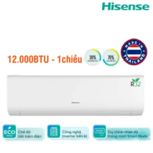 Điều hòa Hisense AS-12TR4RYDTU00B/AS-12TR4RYD00B-D ( 1.5HP, 12.000BTU BTU, R32, 5 sao, inverter, Thái Lan (dàn nóng)
