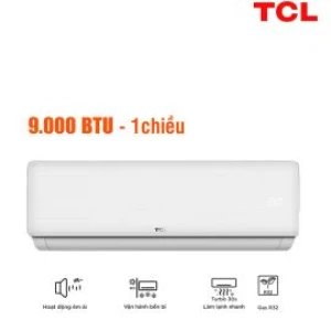 Điều hòa TCL TAC-09CSD/XAB1 2025 - 1HP 9000 BTU/h; 49dB; CSPF 3.12 (dàn nóng 21.6KG)