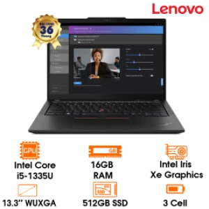 Laptop Thinkpad X13 Gen 4 - 13.3 WUXGA(1920x1200); Intel Core i5-1335U; 16GB; 512GB SSD; No OS; Carbon Fiber; black; 3Y (X13-G4- 21EX009XVA)