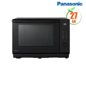 Lò vi sóng 27 lít Panasonic NN-DS59NBYUE - Màu đen - Điện tử ; Hấp nướng không dầu; Vi sóng 1000W; Nướng 1350W 30 220 C; Hấp 1100W; Có khay nướng