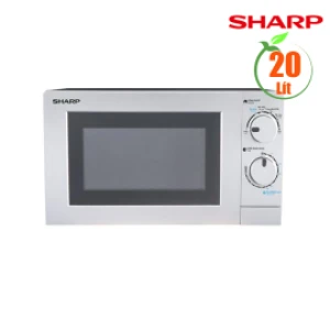 Lò vi sóng cơ 20 lít Sharp R-209VN-SK, 700W, 6 mức công suất, bạc
