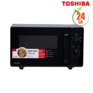 Lò vi sóng cơ Toshiba MW2-MM24PC(BK), màu đen ,24 lít, công suất 800W