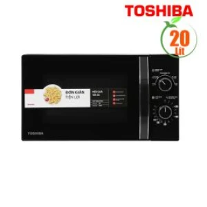 Lò vi sóng Toshiba 20L MW2-MM20P(BK) - Màu đen - Cơ; Công suất 700W