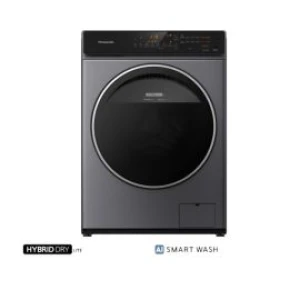 Máy giặt Panasonic 10Kg cửa trước Inverter NA-V10FC1LVT(14 Chương trình,Công nghệ Blue Ag ). Màu xám