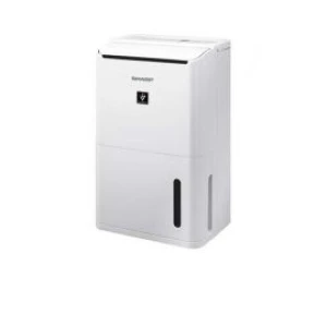 Máy hút ẩm lọc không khí Sharp 12L DW-D12A-W - phòng 25m2; bình 4L; Lọc bụi thô; Ion 7000; Khử mùi; 160W; 44 dB