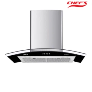 Máy hút mùi kính cong Chefs EH-R506E7G, 70cm, 750m3/h, 190W, đèn LED 2 x 2W
