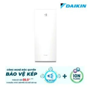Máy lọc không khí kết hợp tạo ẩm Daikin MCK70ZVM7-W, 48m2, 82W, Twin Streamer, trắng