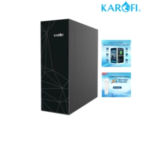 Máy lọc nước RO Karofi KAQ-U99 - Undersink hoặc để bàn; 10 lõi lọc Smax; 75 lít/giờ; Không bình áp; Vòi LED thông minh cảnh báo lỗi; AioTec App; Màng RO 500 GPD Purifim