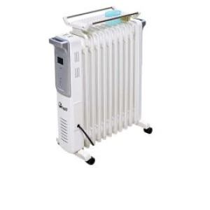 Máy sưởi dầu FujiE OFR4411, 11 thanh, 2500W, bảng điều khiển điện tử dùng đèn LED, 3 mức công suất