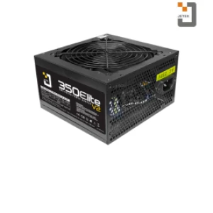 Nguồn Jetek 250W - 350 Elite V2 - Fan 12; Hiệu suất 78%; 1*24(20 4), 1*8(4 4), 2*(ATA SATA)