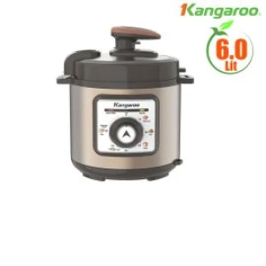 Nồi áp suất điện tử Kangaroo KG6PC1, 1000W, 6L, 6 chế độ nấu