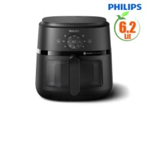 Nồi chiên không dầu Philips NA230/00 6.2L, 1700W, cửa sổ kính, Rapid Air