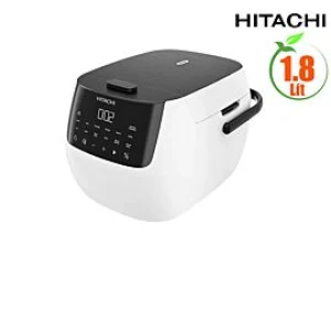 Nồi cơm điện tử Hitachi RZ-R18XN-W, 1.8L, 860-1020W, lòng nồi 5 lớp dày 2mm, 14 chế độ nấu tự động
