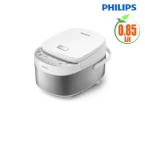 Nồi cơm điện tử mini Philips 0.85 lít HD3170/66, 600W, 8 menu nấu tự động