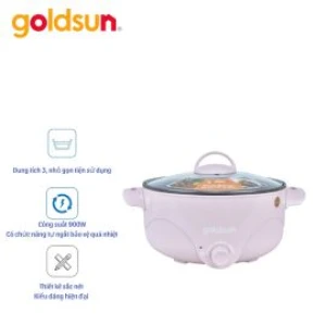 Nồi lẩu điện Goldsun GMC3000, 900W, 3L, 31.4x16.8x32.3 cm