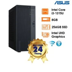 PC Asus P500MV - Gray, i3-1315U, 8GD5 bus 5600 (SODIMM), 256GB, 180W, WIFI6 BT, DOS, 2Y OnSite (P500MV-31315U0170)