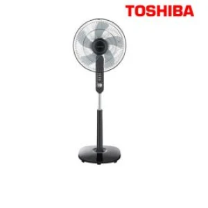 Quạt cây Toshiba F-LSA10(K)VN - Màu đen - 50W; 5 cánh 40cm; 3 tốc độ; Hẹn giờ; Cao 134.5cm