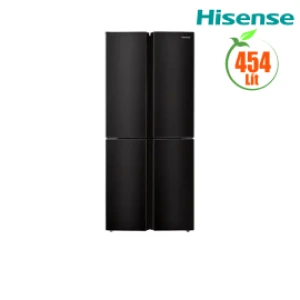 Tủ lạnh 4 cánh Hisense inverter RQ519N4EBU 427L - Màu đen, mặt gương - 2 dàn lạnh độc lập; Super Cool & Super Freeze