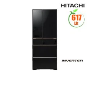 Tủ lạnh MultiDoor Hitachi 617L R-HW620RV-XK - Kính đen