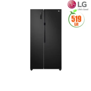 Tủ lạnh SBS LG 519L GR-B256BL - Màu đen - Công nghệ làm lạnh đa chiều; Khử mùi Nano Carbon; CSPF= 1,29; 507 kWh/năm; China