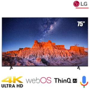 TV LG 75 inch 4K 75UT801C0SB - webOS 6.0;Voice Search; ThinQ AI; 60Hz; BT5.0; Loa 20W ( bảo hành 3 năm)