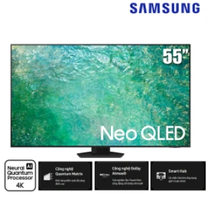 TV Samsung 55-inch QN85C - QLED 4K, AI Upscaling, Voice Seach, Dolby Atmos, Neo Slim, Wide Viewing Angle ( model 2023)
