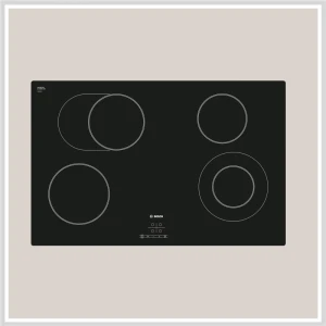 Bếp Bosch HMH.PKN811D17E  | Bếp điện 80cm, 5 vùng nấu, mặt kính ceramic, Series 8