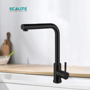 Vòi rửa chén nóng lạnh dây rút Pull-down Ecalite EF-K185B