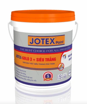 Jotex Sơn nội thất cao cấp siêu trắng phủ trần 3 (23.3kg)