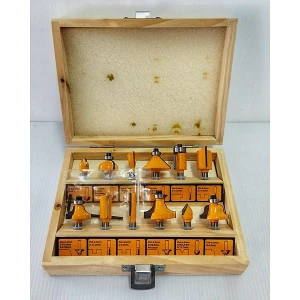 BỘ 12 MŨI PHAY GỖ 12MM INGCO AKRT1221 - HÀNG CHÍNH HÃNG