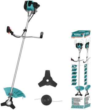 MÁY CẮT CỎ & BỤI RẬM DÙNG XĂNG PHA NHỚT KÈM LƯỠI CẮT (1.25KW (2HP)) TOTAL TP5434411