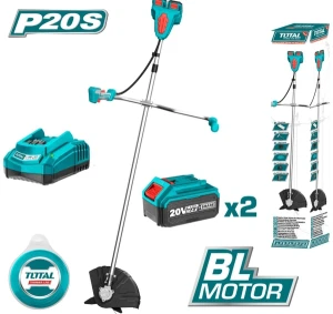 MÁY CẮT CỎ DÙNG PIN 40V (2 PIN 4.0AH, KÈM 1 SẠC NHANH THÔNG MINH) TOTAL TSTLI202521 - HÀNG CHÍNH HÃNG