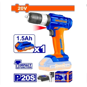 MÁY KHOAN BÚA DÙNG PIN 20V WCDP521 WADFOW (KÈM 1 PIN 1.5AH & SẠC) - HÀNG CHÍNH HÃNG