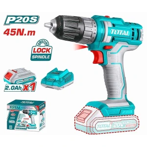 MÁY KHOAN DÙNG PIN 20V (1 pin 2.0Ah sạc) TOTAL TDLI200518 - HÀNG CHÍNH HÃNG