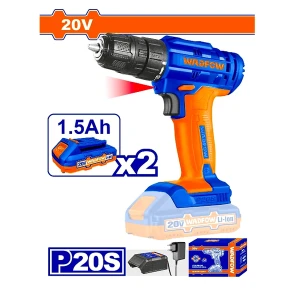 MÁY KHOAN DÙNG PIN 20V WCDP512 WADFOW (KÈM 1 PIN 1.5AH VÀ 1 SẠC) - HÀNG CHÍNH HÃNG