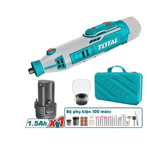 MÁY MÀI KHUÔN DÙNG PIN 12V (1 pin 1.5Ah) TOTAL TMGLI20018 - HÀNG CHÍNH HÃNG