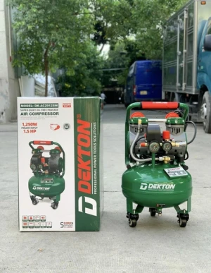 MÁY NÉN KHÍ KHÔNG DẦU 1,5HP 12L DEKTON DK-AC2912SW - HÀNG CHÍNH HÃNG