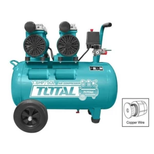 MÁY NÉN KHÍ KHÔNG DẦU 2 1200W (3.2HP) 50L TOTAL TCS2240508T - HÀNG CHÍNH HÃNG