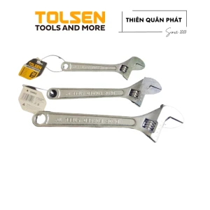 Bộ 3 mỏ lết cán trơn Tolsen kích thước 6 (150 mm), 8 (200 mm), 10 (250 mm)