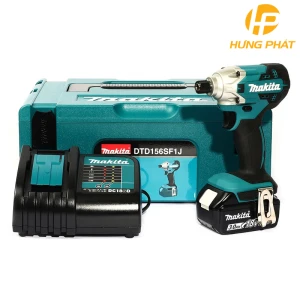 Máy bắt vít dùng pin Makita DTD156SF1J (kèm 01 pin 3.0 (BL1830B) + sạc DC18SD)