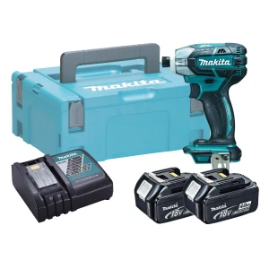 Máy vặn vít xung dầu dùng pin Makita DTS141RME (Sạc nhanh(DC18RC), 2 pin 4.0Ah(BL1840B))