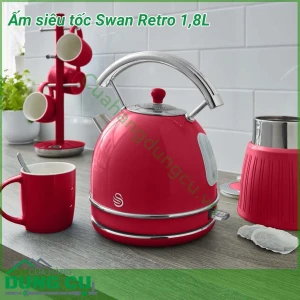 Ấm siêu tốc Swan Retro 1,8L