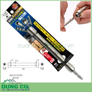 Đầu chuyển vít nối dài 150mm ALHP-150 Anex chính hãng Nhật Bản
