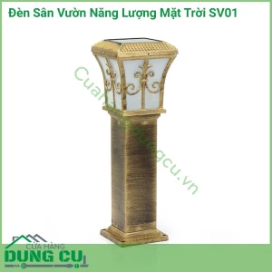 Đèn sân vườn năng lượng mặt trời SV01