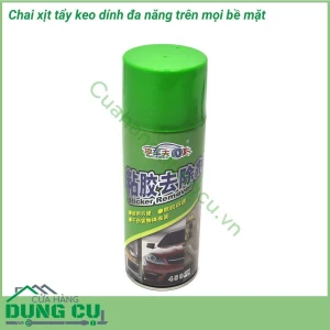 Dung dịch tẩy keo dán băng dính đa năng trên mọi bề mặt