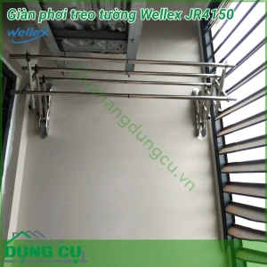 Giá phơi đồ inox co giãn thông minh Wellex JR4150