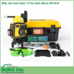 Máy cân mực laser 12 tia xanh Akuza AK-GLB
