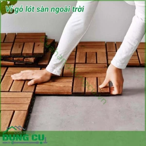 Vỉ gỗ lót sàn ngoài trời