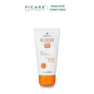 Kem Chống Nắng Dạng Gel Cho Da Thường, Da Nhờ, Da Mụn Và Da Hổn Hợp Heliocare Gel 90 SPF50 50ml