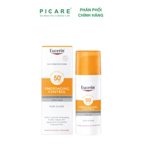 Kem Chống Nắng Giúp Giảm Nếp Nhăn Ngăn Ngừa Lão Hóa Eucerin Sun Fluid Photoaging Control SPF50 50ml 87934